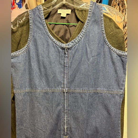 Vintage Expressions Denim Jumper  Dress - Picture 4 of 6